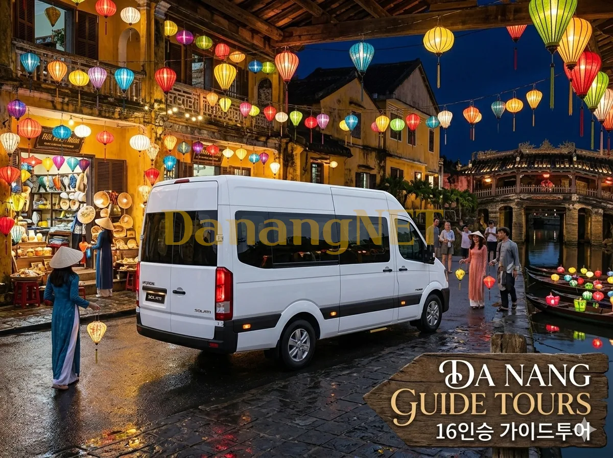 Tour riêng có hướng dẫn - xe 16 chỗ