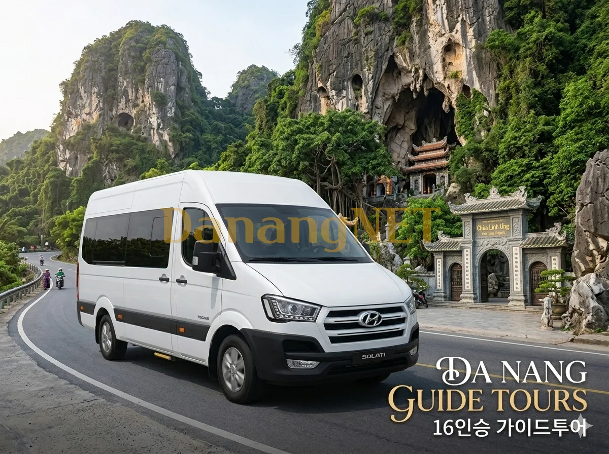 Tour riêng có hướng dẫn - xe 16 chỗ